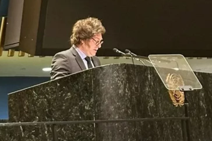 Milei acusó a la ONU de querer imponer la ‘agenda ideológica’