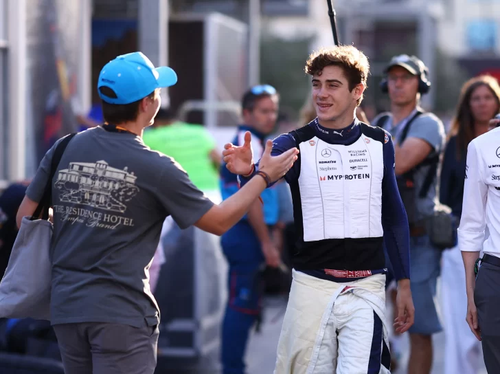 F1: Colapinto llegó en el momento justo