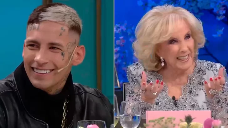 L-Gante lució sus dientes, contó cuánto le costaron y Mirtha Legrand reaccionó: “Carísimo”