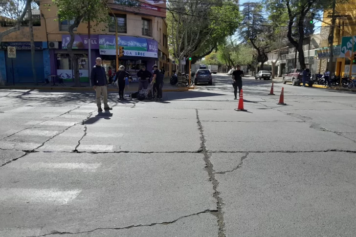 Una mujer fue hospitalizada tras ser atropellada en Avenida Libertador