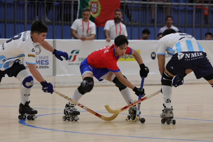 La Selección argentina Sub-19 comenzó con el pie derecho los World Skate Games: venció a Chile y sueña