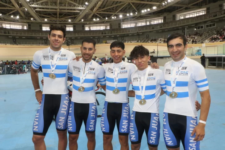 Buena cosecha de medallas para San Juan en la segunda jornada del Campeonato Argentino