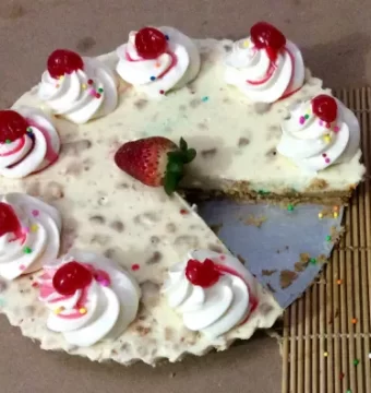 Receta de cheesecake sin horno