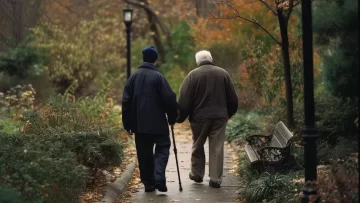 Un hombre de 76 años adoptó a otro de 62: la increíble historia