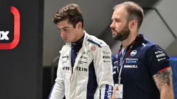 F1: Franco Colapinto largará 12° en el circuito callejero de Marina Bay