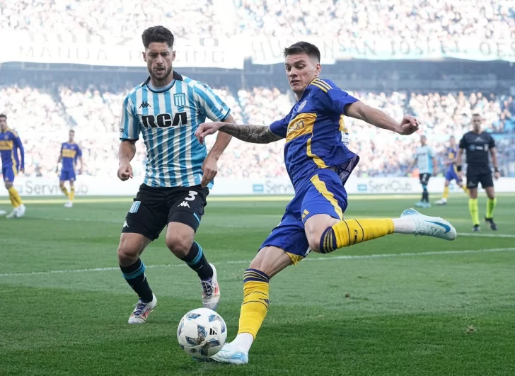 Boca perdió 2 a 1 con Racing y llega golpeado al Superclásico