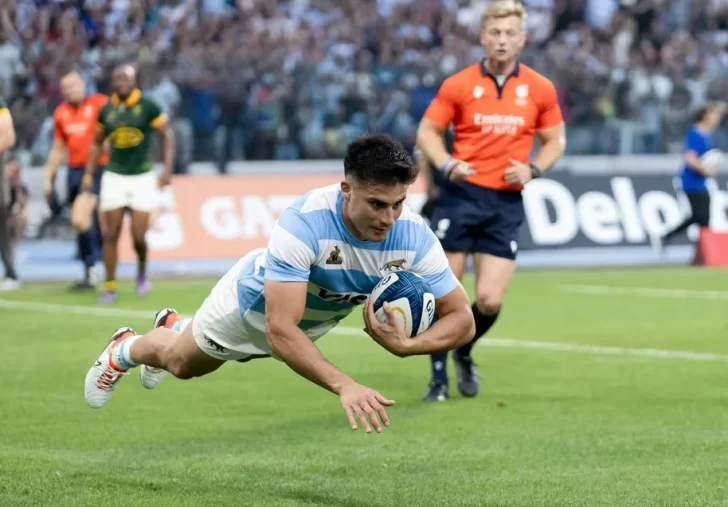 Golpe histórico de Los Pumas: vencieron al campeón del mundo Sudáfrica y sueñan con el título