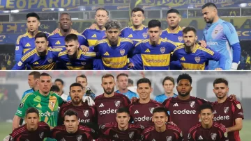 Las probables formaciones de Boca Juniors y River Plate en el Superclásico