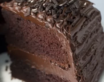 Receta torta de chocolate húmeda casera