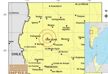 Dos sismos sorprendieron a los sanjuaninos en la tarde-noche de este viernes