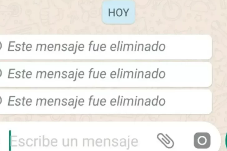 Cómo ver los mensajes eliminados de WhatsApp