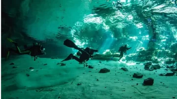 Encontraron muerto al buzo argentino que había desaparecido en un cenote en México