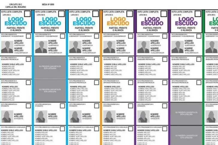 Es ley la Boleta Única que se usará en las elecciones 2025