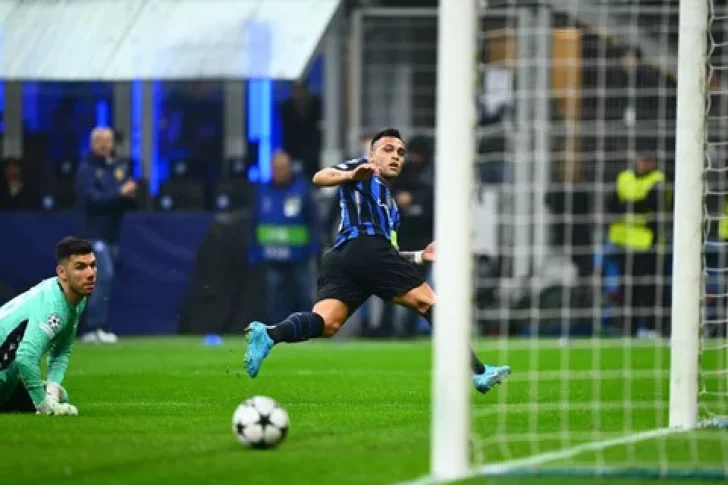 Lautaro anotó en goleada del Inter