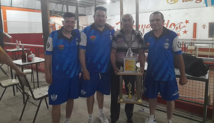 Bochas: Campeones en Pocito