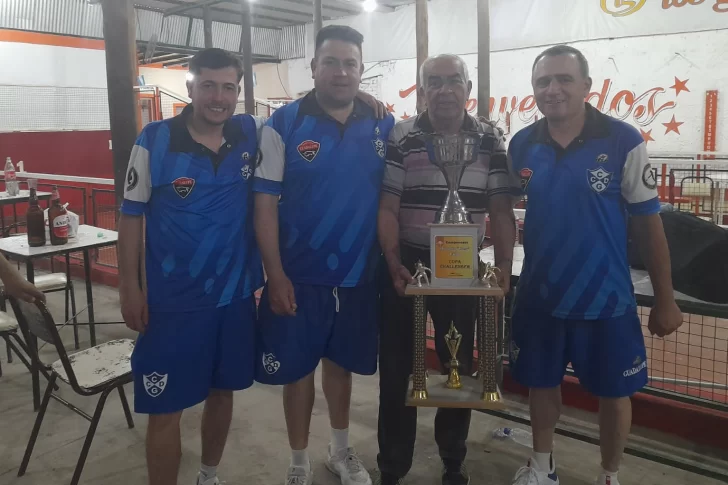 Bochas: Campeones en Pocito