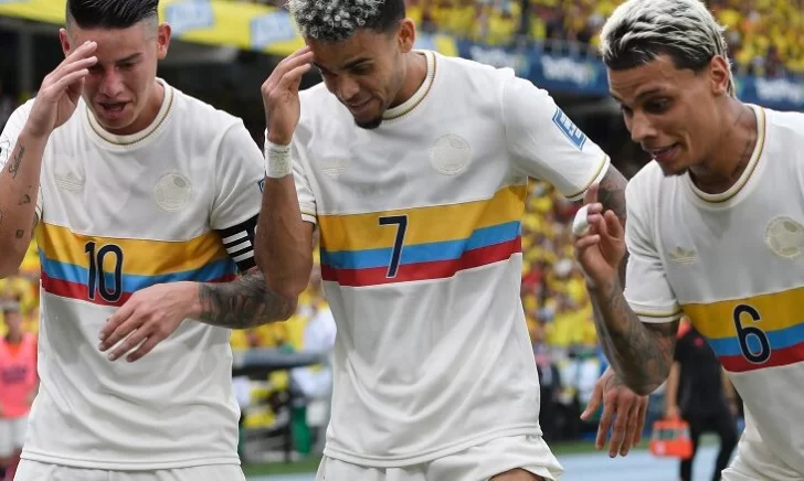 Colombia aplastó con goles a Chile