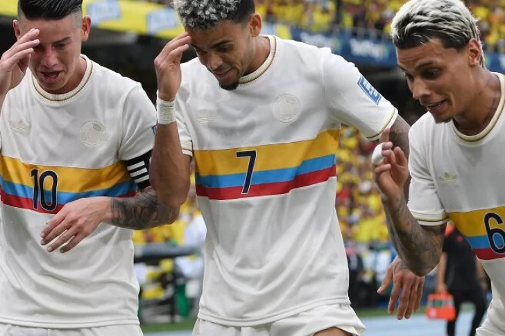 Colombia aplastó con goles a Chile