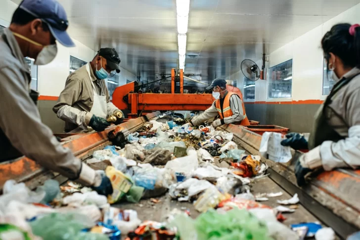 Con la separación de residuos, calculan que podrán reciclar desde 12 camionadas al día