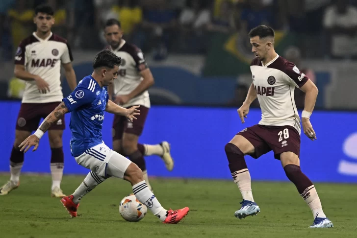 Lanús empató 1-1 ante Cruzeiro en Brasil