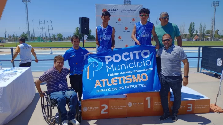 Atletismo y balonmano de playa, la presencia de Pocito en los Evita Nacionales