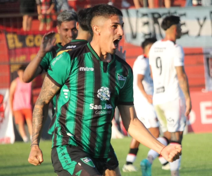 Goleada a domicilio: San Martín le ganó 3-0 a Patronato y sigue entonado