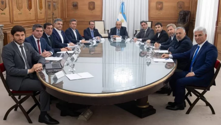 Milei se reunió con Orrego y los gobernadores del PRO para negociar apoyo para el Presupuesto 2025