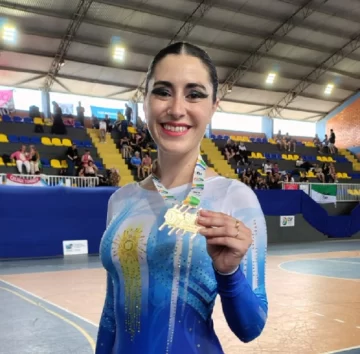 Mariana Mestre, la patinadora sanjuanina que se consagró en el Sudamericano en Brasil