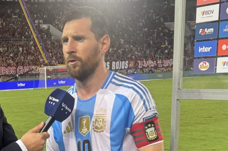 El reclamo de Messi tras el empate entre Argentina y Venezuela: “Es difícil jugar así”