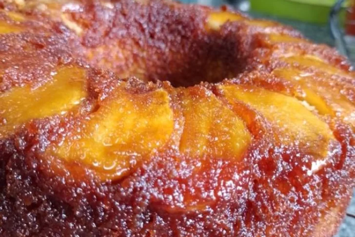 Receta de la torta invertida de manzana: fácil y rica opción para meriendas