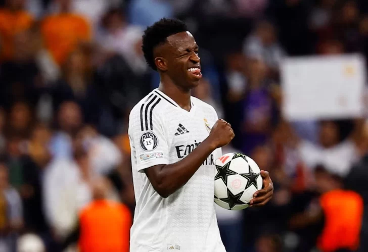 Champions League: Real Madrid goleó 5-2 al Borussia Dortmund con un show de Vinicius