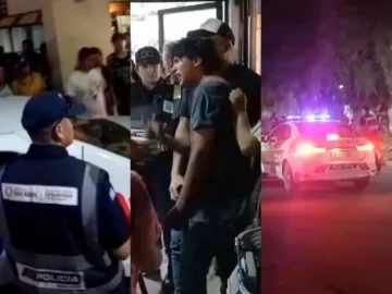 [VIDEOS] Disparos, corridas y saqueos durante una gresca en Ceferino Namuncurá: dos detenidos