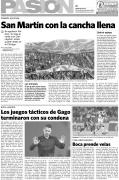 Tapa Pasión 29 de Noviembre de 2024