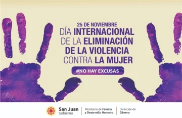 Bajo el lema “No hay excusas”, las actividades para concientizar contra la violencia hacia la mujer