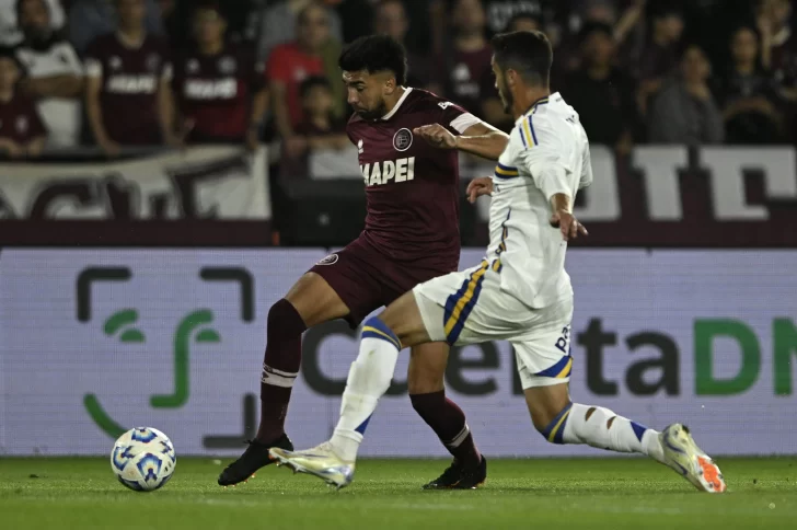 Lanús le ganó y hundió más a Boca