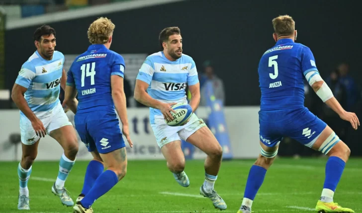 Los Pumas arrollaron a Italia