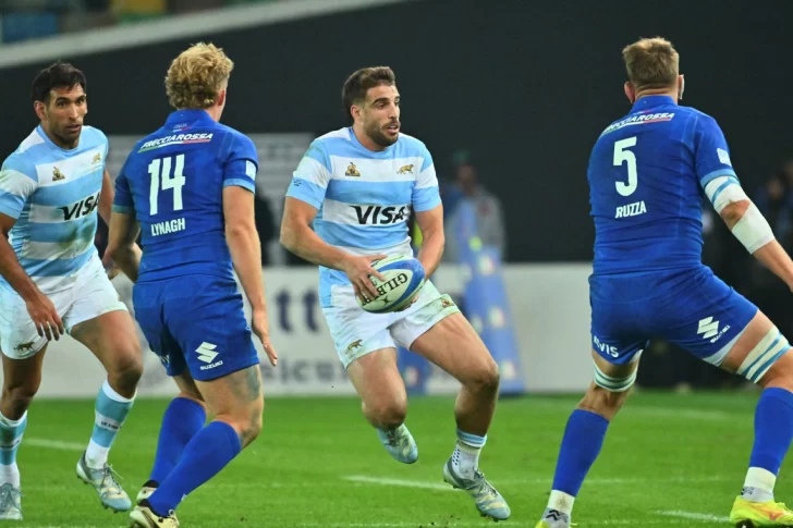 Los Pumas arrollaron a Italia