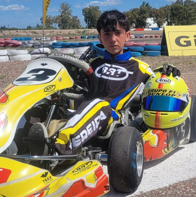 Los podios sanjuaninos en el karting