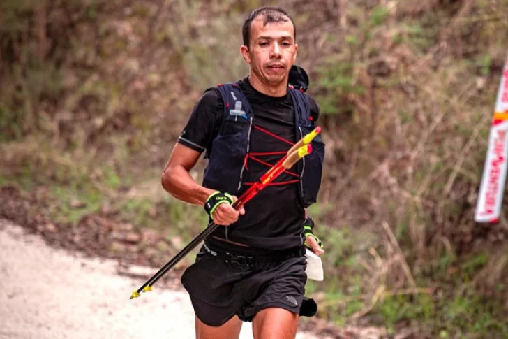 Franco Oro, top 5 en el ultra trail de Málaga