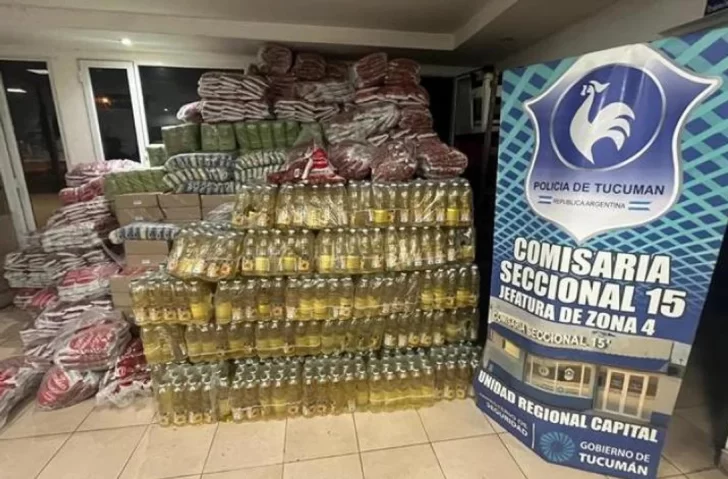 Encontraron 40 mil kilos de alimentos de Nación secuestrados en Tucumán