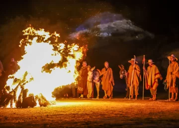 Noche con sentimiento patriótico