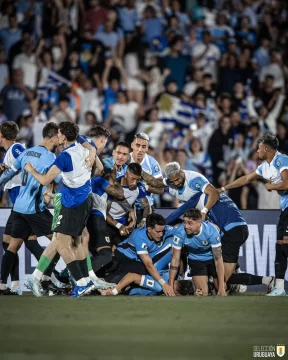 Uruguay lo ganó en la última y logró la heroica ante Colombia