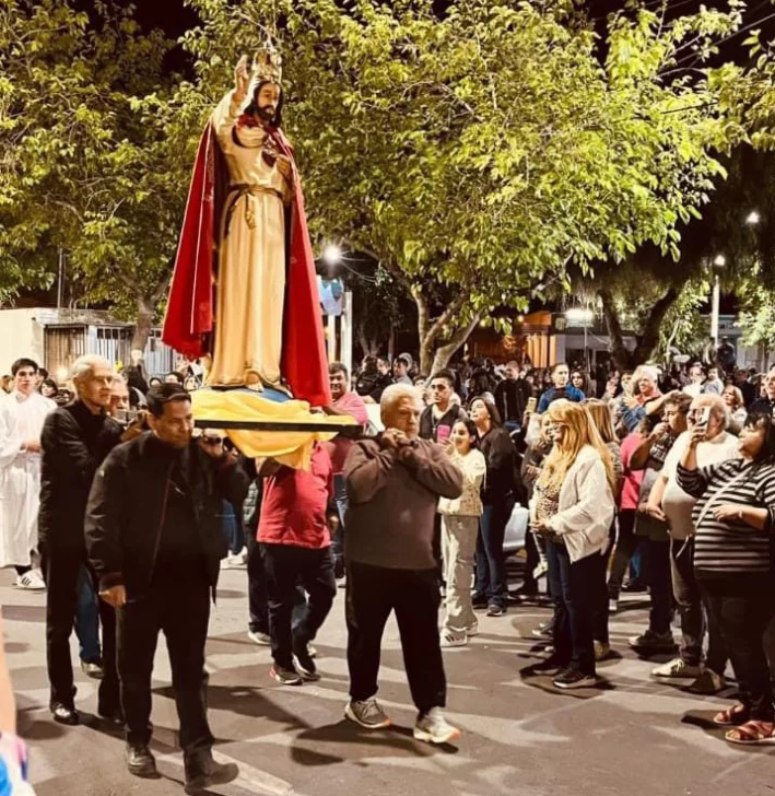 Festividad de Cristo Rey en Caucete