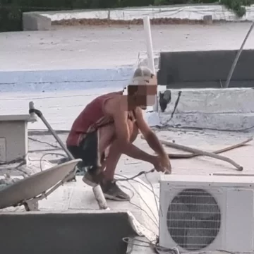 Cayó el ladrón de aires acondicionados de Santa Lucía: le encontraron también celulares robados