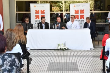 Dobladez anunció la fase 5 de remodelación del Hospital Rawson