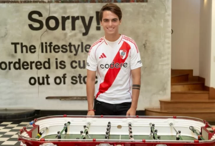 La joya brasileña que juega en River y tiene raíces sanjuaninas