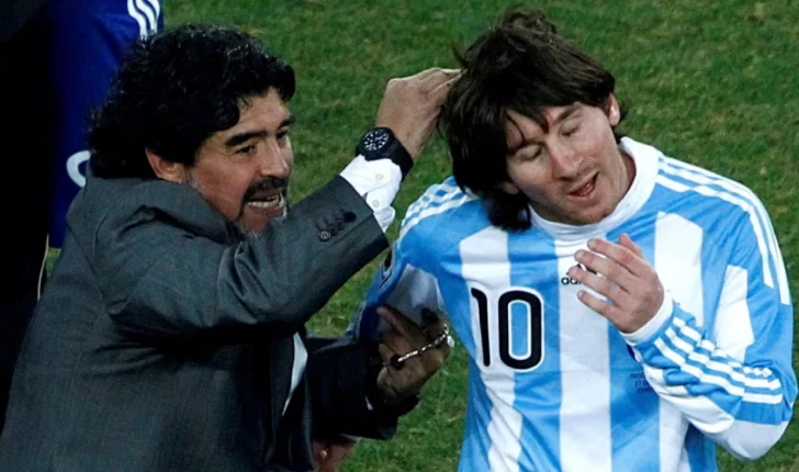 Lionel Messi recordó a Diego Maradona al cumplirse cuatro años de su muerte