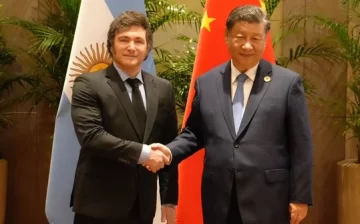 El presidente Javier Milei se reunió con Xi Jinping