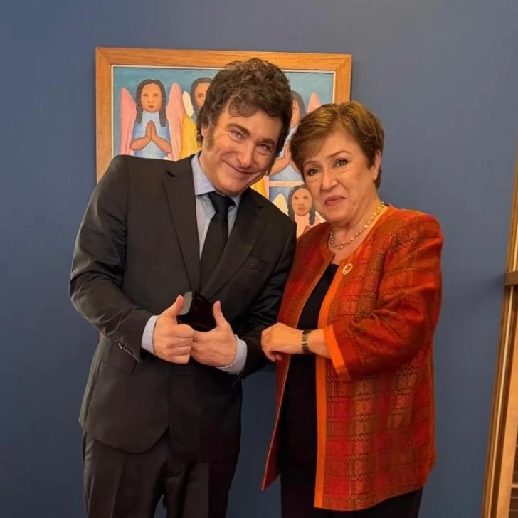 Javier Milei se reunió con Kristalina Georgieva para avanzar en la negociación de un nuevo acuerdo con el FMI