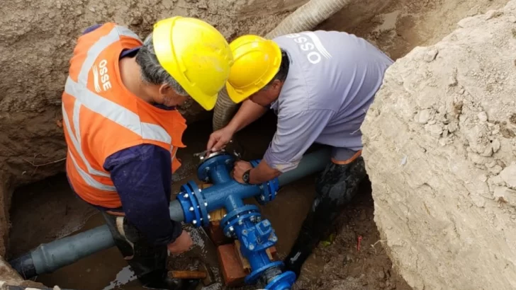 El servicio de agua en Jáchal se verá afectado por trabajos de OSSE